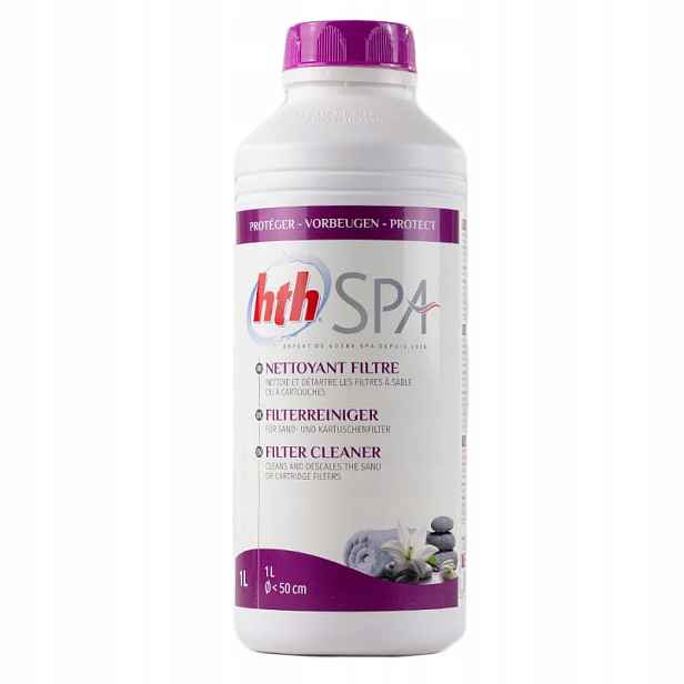 Hth Spa Čistící filtr 1L Čisticí prostředek pro filtry do Spa Jacuzzi bazénu