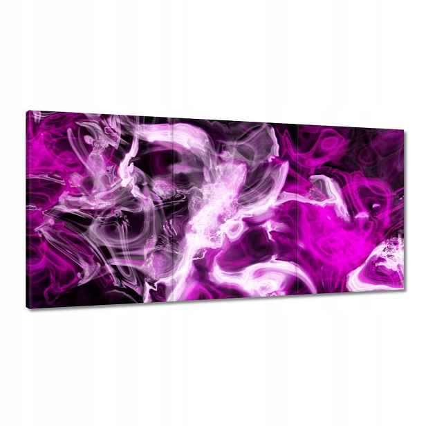 Obrazy 180x90 Fialové plameny
