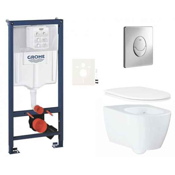 Závěsný wc set do lehkých stěn / předstěnová montáž Grohe Essence SIKOGRSESSA