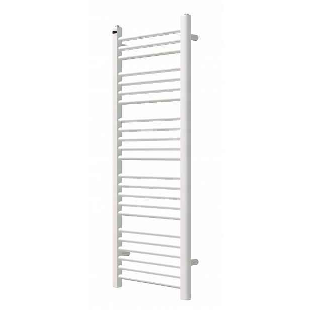 Koupelnový radiátor s žebříkem Vinolli Hugo 112x45 487 W vodní Bílý