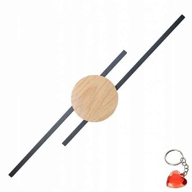 Led nástěnné svítidlo Černé dřevo 1570lm 3000K Kancelář Java 4.5cm Tk Lighting