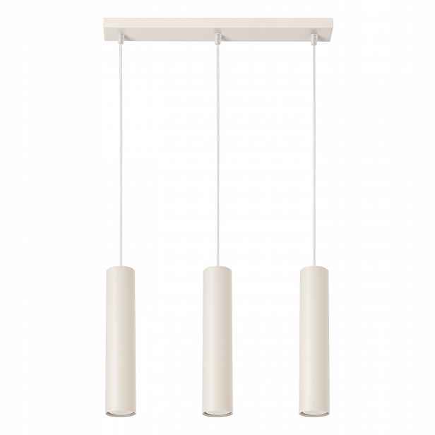 Závěsná lampa trojitá Lustr béžová Lagos Sollux