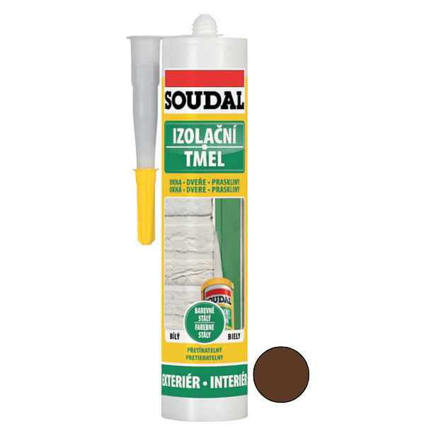 Tmel izolační Soudal hnědý 280 ml