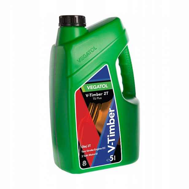 Olej do směsi červený V-timber 5L