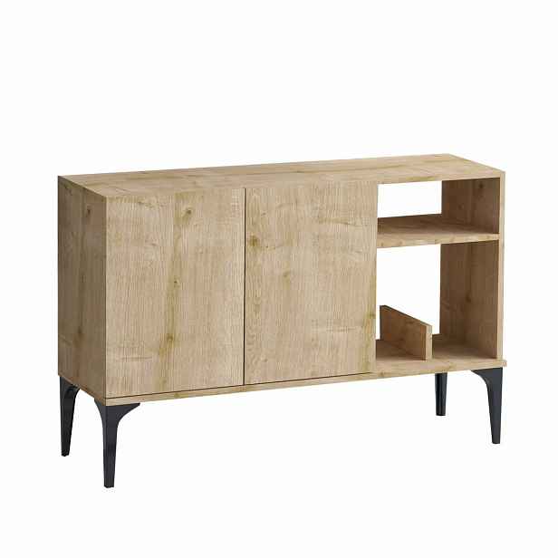 Skříňka Oscar Sapphire Oak and Black