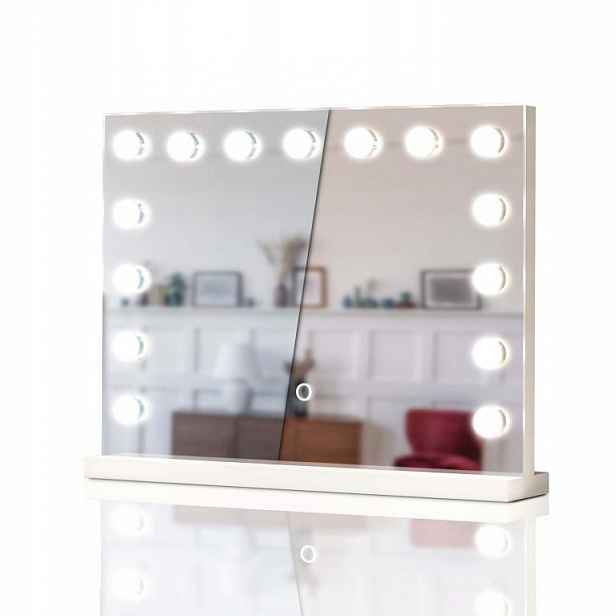 Aquamarin Koupelnové Led zrcadlo Holywood, 58 x 43 cm