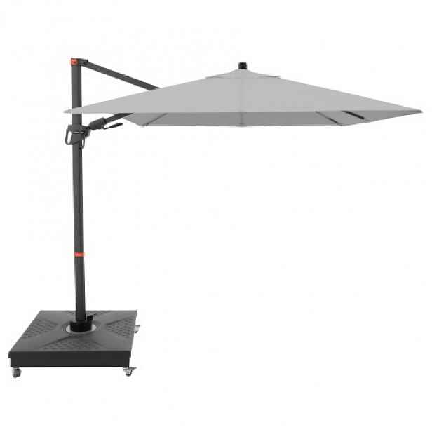 Doppler myZone 210 x 210 cm - výkyvný zahradní slunečník s boční tyčí : Desén látky - 827
