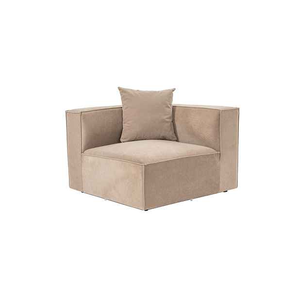 Hanah Home Modul pohovky Sora cappucino levý