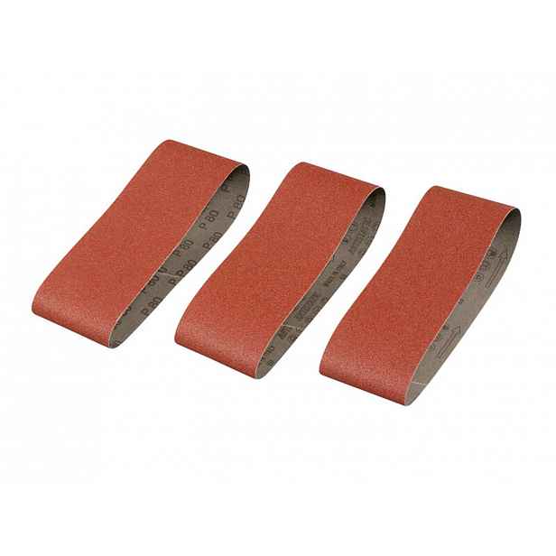 Stanley - Brusný pás P80, 75x510 mm, 3 ks STA33161-XJ