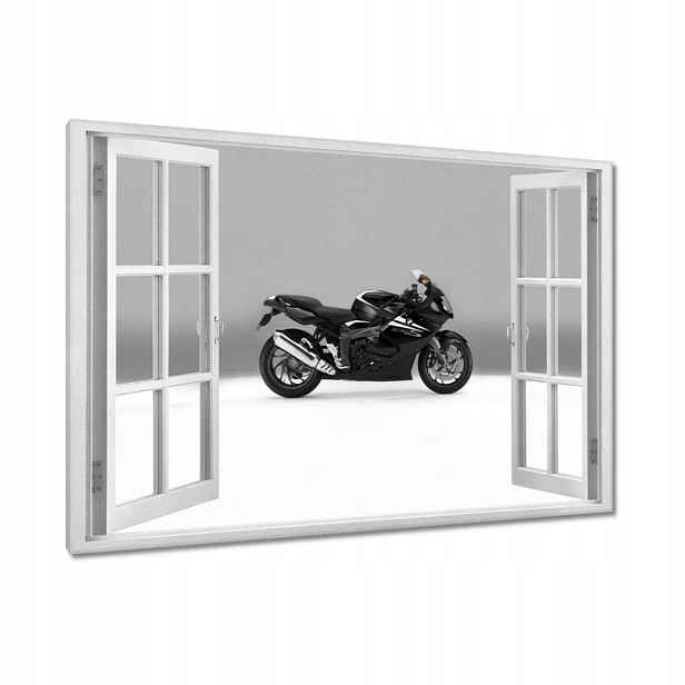 Obrazy 120x80 Černé Bmw 1300S Motocykl