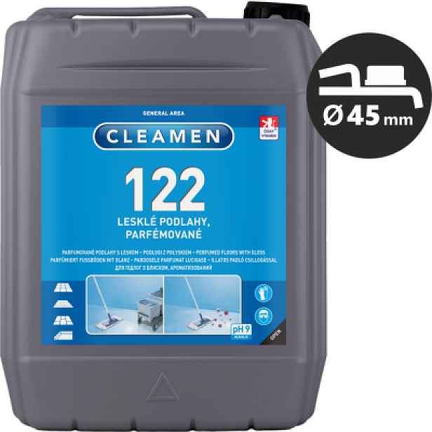 CLEAMEN 122 na podlahy s leskem parfémované 5l