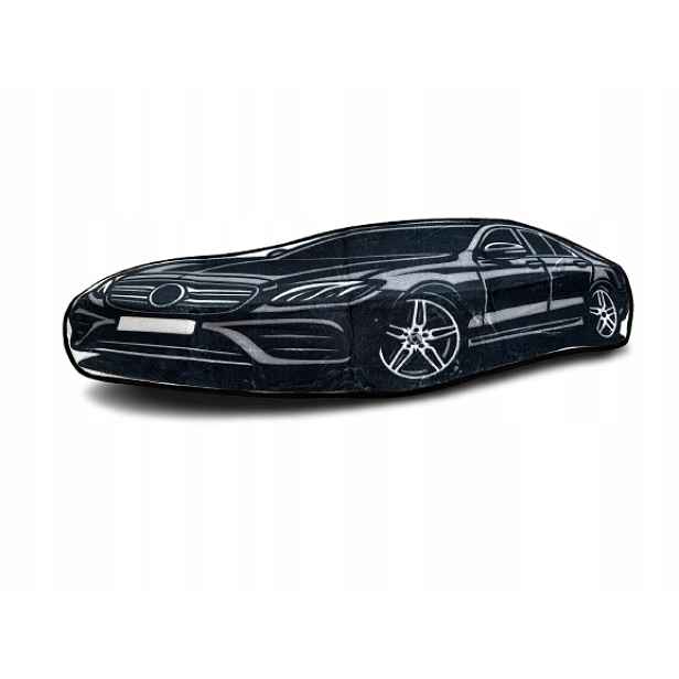 Koberec Sportovní automobil Černý Amg Automobilový Dárek Podložka 40 x 120 cm