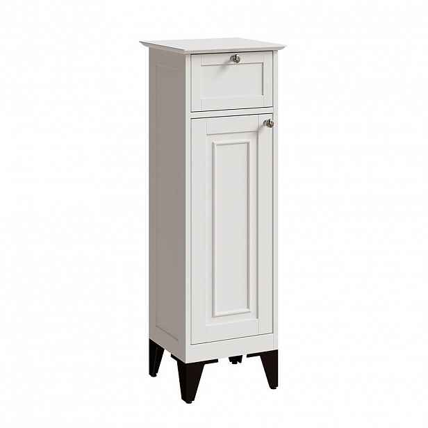 Vicco KOUPELNOVÁ SKŘÍŇKA Vanity Bílá 32 x 92 cm se zásuvkou