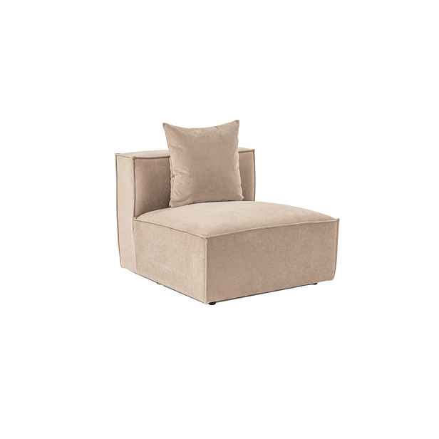 Hanah Home Modul pohovky Sora cappucino středový