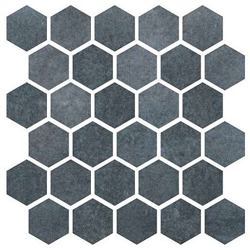 Mozaika Cir Materia Prima navy sea hexagon 27x27 cm lesk 1069915