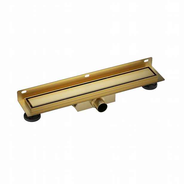 Nástěnný odtok Wall and Floor Next – 60 cm Gold