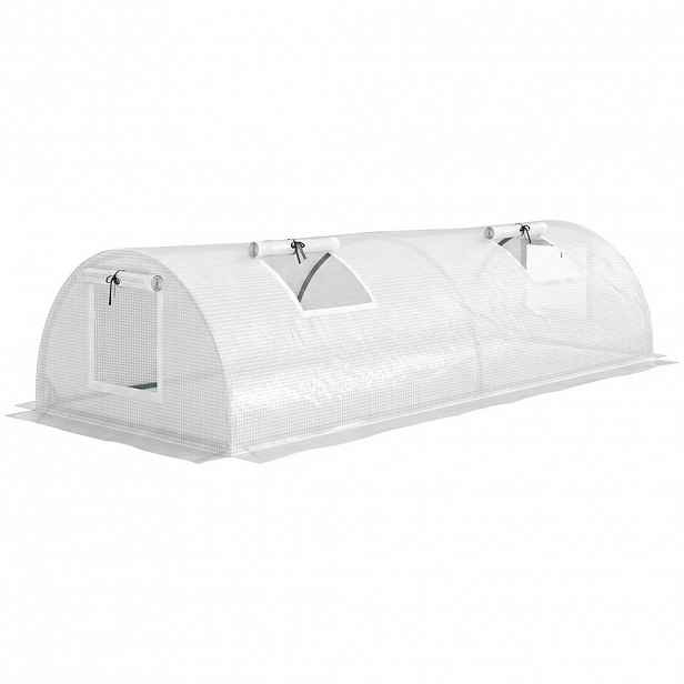 Outsunny SKLENÍK, 200L x 80B x 45H cm