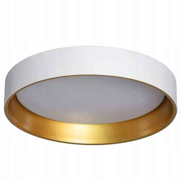 Stropní svítidlo stropní svítidlo Led bílá zlatá kulatý 45 cm moderní Abruzzo