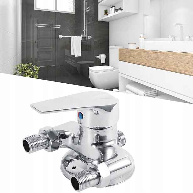 Ventil Pro Směšování Vody G1/2 Vnější Závit Pro Koupelnovou Sprchu