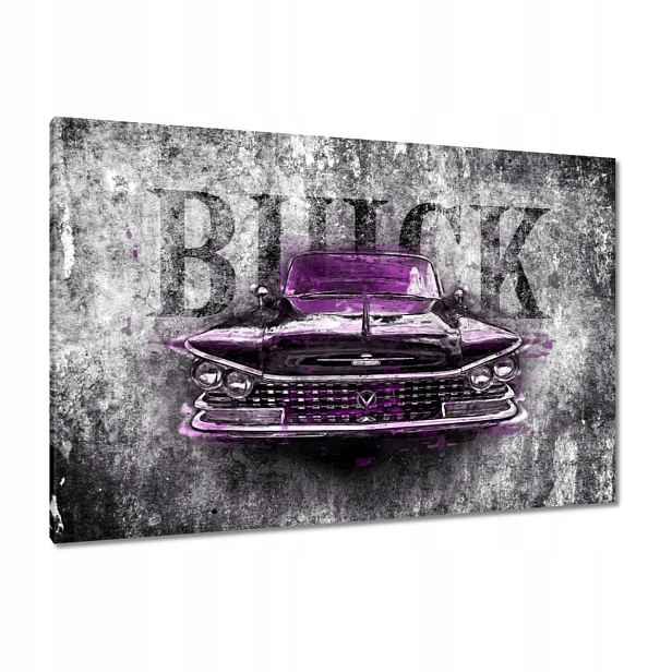 Obrazy 120x80 Fialový Buick