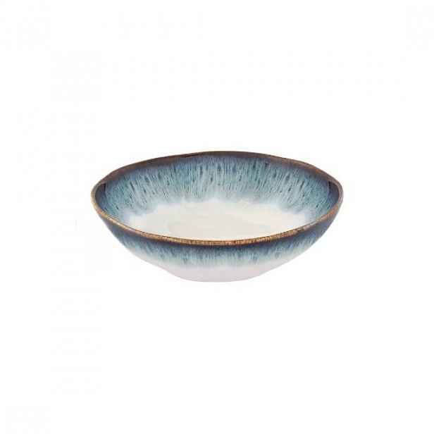 Mísa polévková, porcelán, 19 cm, modrá, "Nuances" - Easy Life