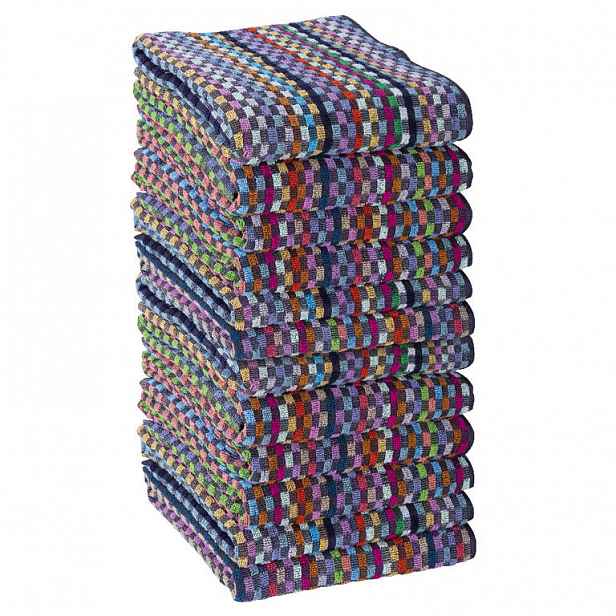 Pracovní ručník pestrobarevný - FROTÉ 50x90 cm