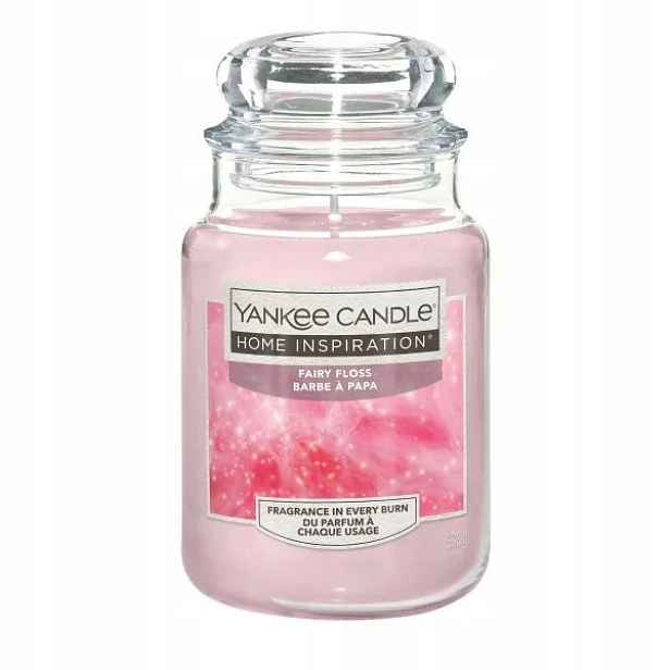 Velká svíčka s cukrovým květem Home Inspiration Yankee Candle