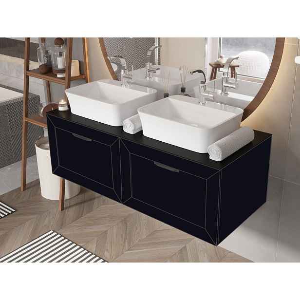 BESCO Olsen Spa  DEXA NASUD654CC - Spodní skříňka DEXA černá matná