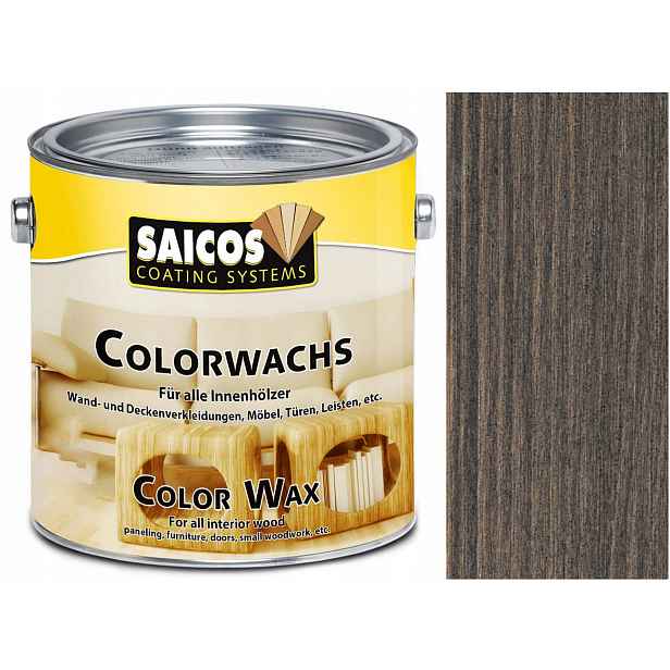 Saicos Colorwachs Vosk Barevný Mahagon 3090 2,5L