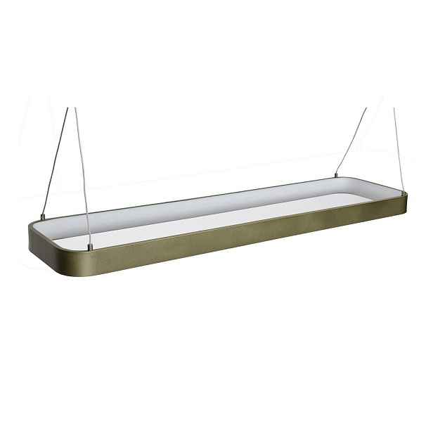 Zelené LED stmívatelné závěsné svítidlo Tube – Hübsch