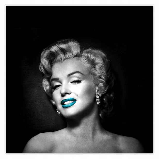 Plakáty 140x140 Marilyn Monroe s ústy