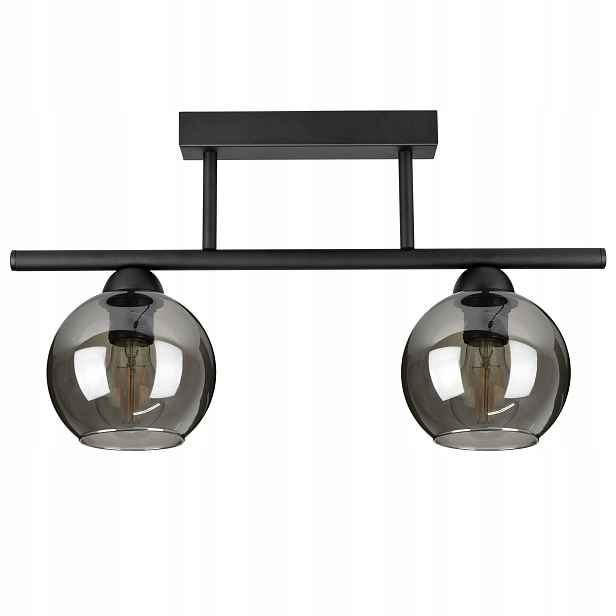 Skleněná závěsná stropní lampa Led koule
