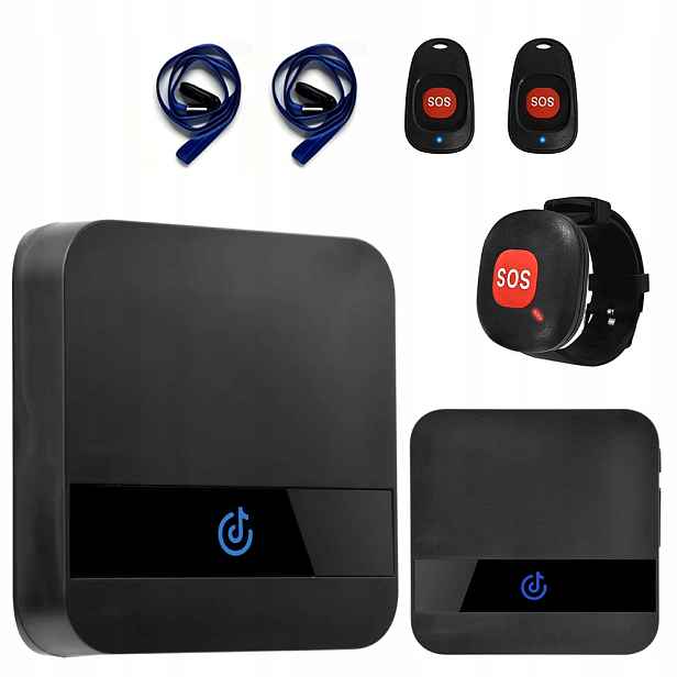 Alarm Pro Seniory Starší Nemocné, Tlačítko Pro Přivolání Pomoci, Náramek
