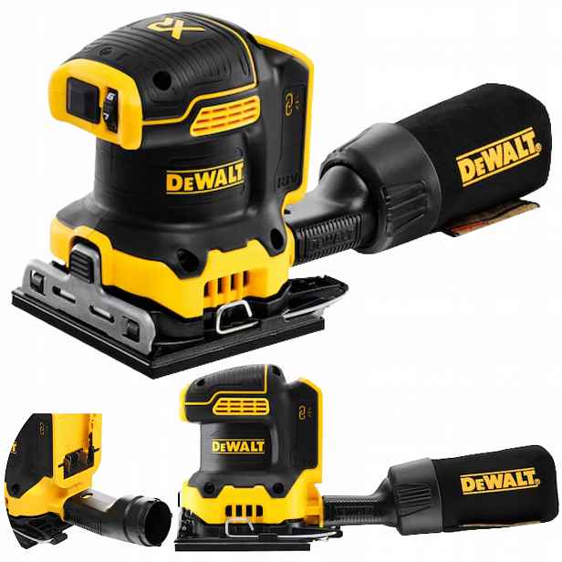Dewalt DCW200N Akumulátorová Bruska S Pohybem Do Stran 18V Body 1/4" 108x115mm
