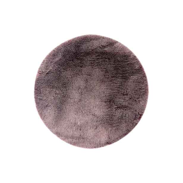 Kusový koberec Samba 495 Mauve kruh, 80x80 (průměr) kruh, fialová, ložnice, Obsession