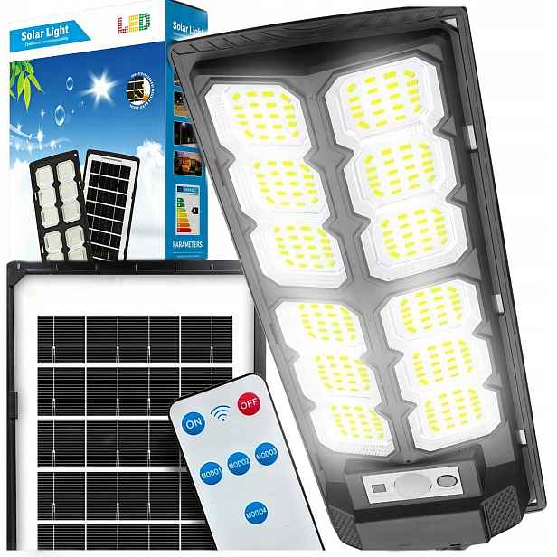 Pouliční lampa JYIPure 1 W 130001 lm, solární napájení