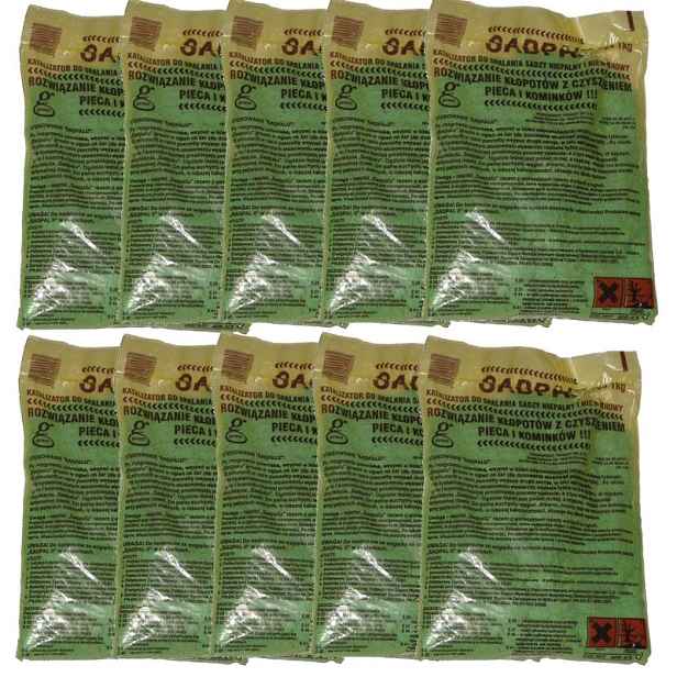 Sadpal 10x 1 kg do pece katalyzátor spalování sazí
