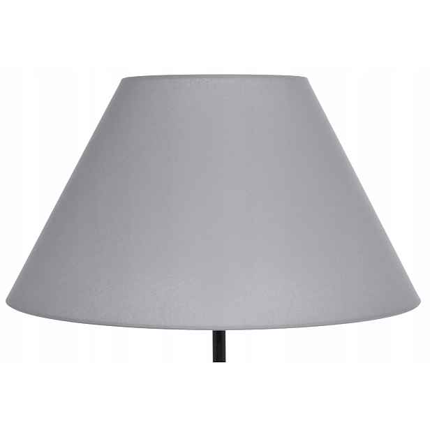 Stínidlo pro lampu Stínidlo kužel E27 Šedá Špinavá Bavlna 20x45 H24 Mirano