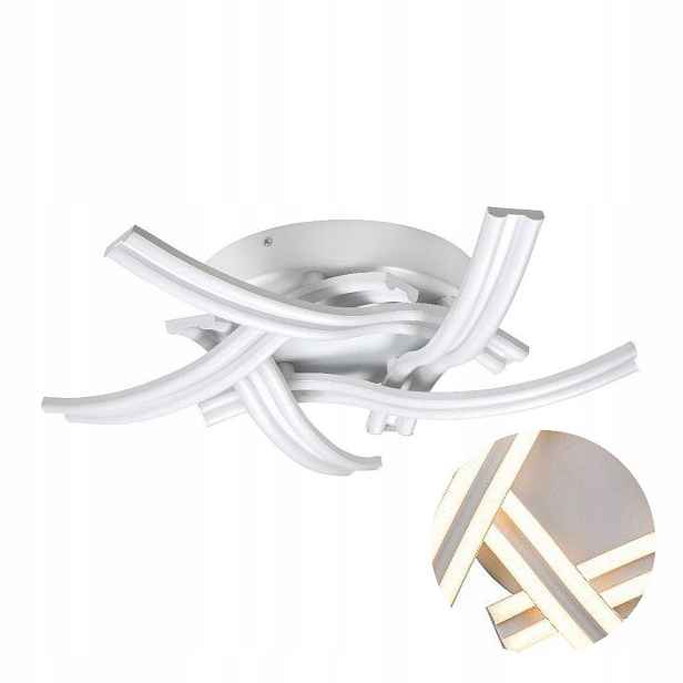 Stropní Svítidlo Stropní Svítidlo Led 60W Bílá 4000lm Moderní Kabinet Tulio Rabalux