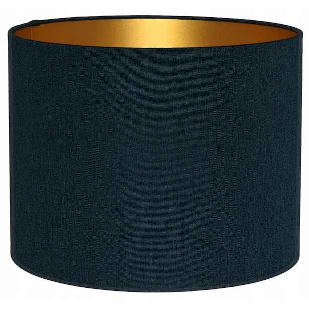 Stínidlo pro závěsnou stojací lampu Válec 25/20 cm E27 Modrý-Tyrkysový Avola