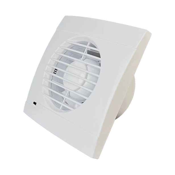 Ventilátor S&i 003-254 Safiro 100 Wch Ls Ø100 mm senzor vypínač bílý
