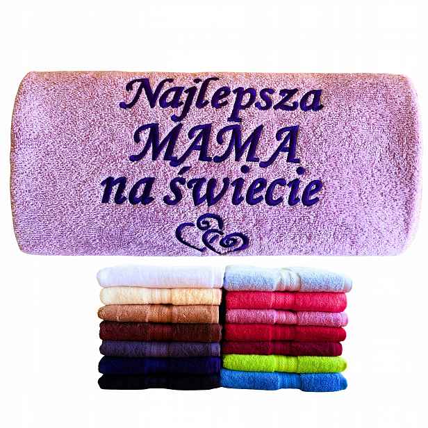 Dárek K Svátek Matek Pro Maminku A Tchýni, Ručník Nejlepší Maminka, Výšivka