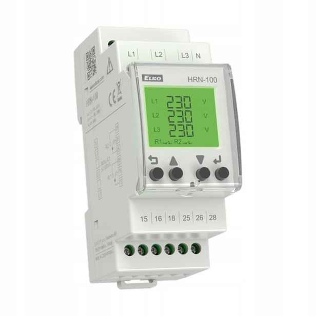 Elko Relé Pro Sledování Napětí S LCD HRN-100