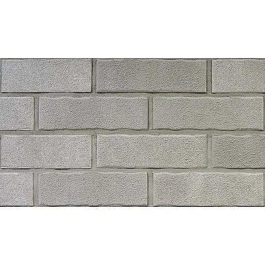 Fasádní pásek Klinker bílošedá 7,1x24 cm AARHUSWG