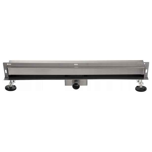 Lineární Odtok Boční Nástěnný Odtok 80 cm Chrom