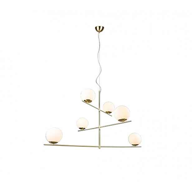 Závěsné osvětlení Trio Pure mosaz 302000608