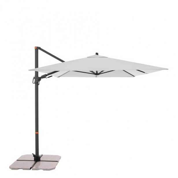 Doppler myZone 320 x 240 cm - výkyvný zahradní slunečník s boční tyčí : Desén látky - 827