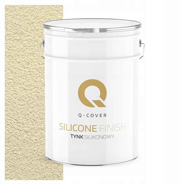 Fasádní Silikonová Omítka Žlutá Světlá F622 15 Kg Granulace 2.0 mm