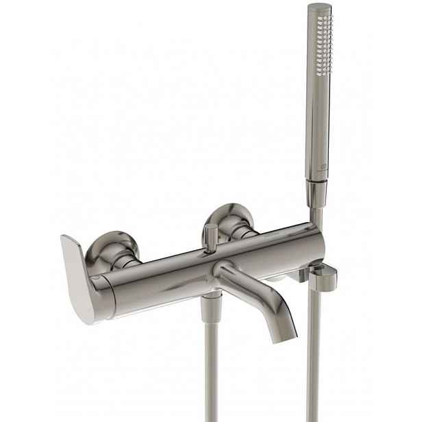 Ideal Standard La Dolce Vita - Vanová baterie s příslušenstvím, Silver Storm BD667GN