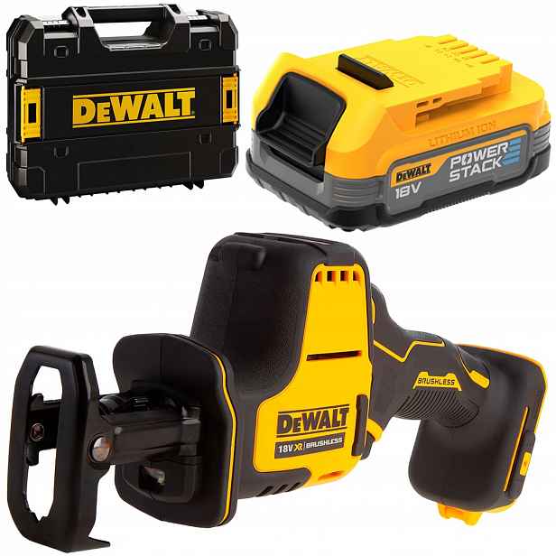 18V šavlová pila Powerstack DeWALT DCS369E1T